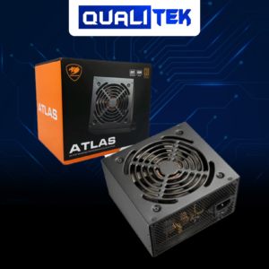 COUGAR ATLAS 750W 80+ BRONZE ATX GAMING POWER SUPPLY W/FLAT BLACK CABLES (ATLAS-750)