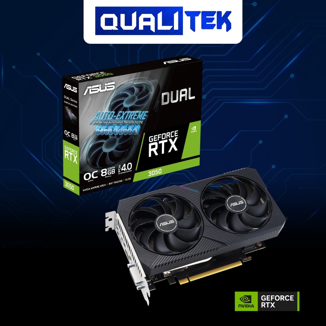 ASUS DUAL RTX3050-0GG//RTX3050,DVI,HDMI,DP6G,D6