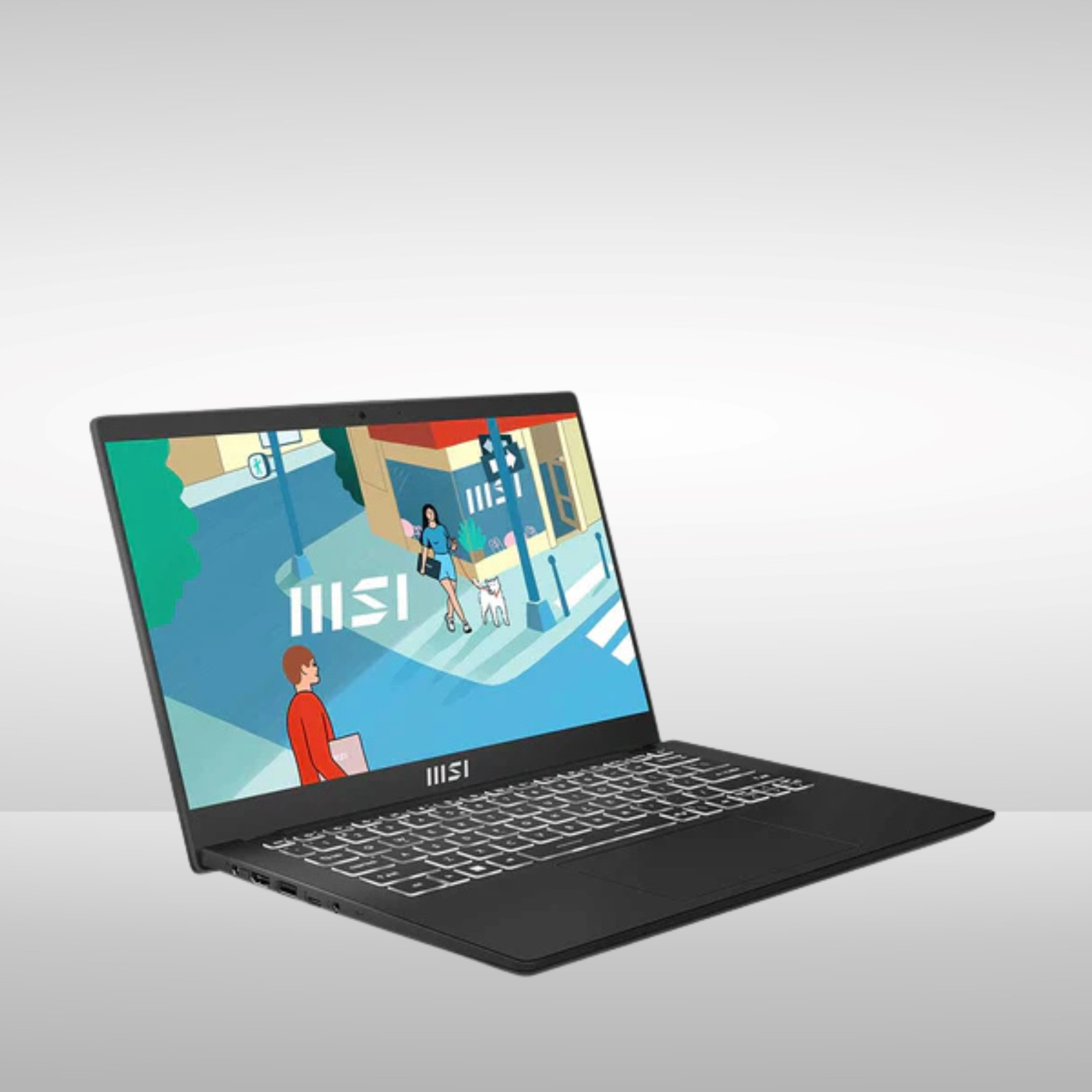 MSI MODERN MSI MODERN 14 C13M-1261PH/I3-1315U/8GB 3200MHZ DDR4 MEMORY/512GB NVME SSD/INTEL UHD GRAPHICS/14" FULL HD DISPLAY/WINDOWS 11 OS/1YR WRTY - Image 3