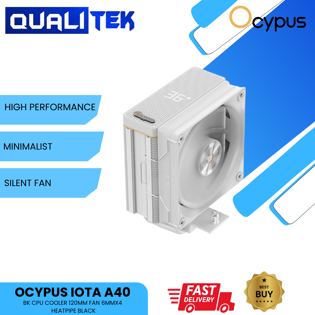 OCYPUS IOTA A40 WH CPU COOLER 120MM FAN