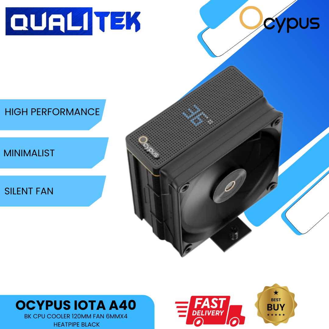 OCYPUS IOTA A40 BK CPU COOLER 120MM FAN