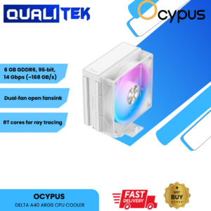 OCYPUS DELTA A40 WH ARGB CPU COOLER 120MM