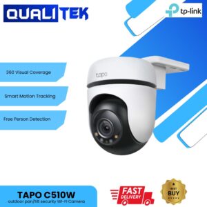 TPLINK C510W 2K OUTDOOR PAN TILT SECURITY WIFI CAMERA V2.0